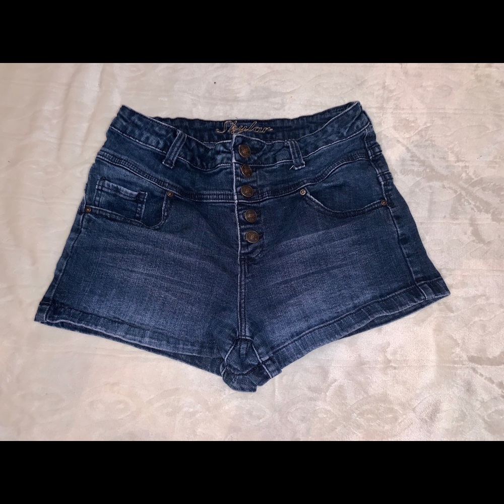 Blue shorts